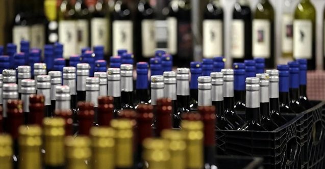 84 şişe içki çalındı