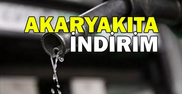 Beklenen indirim geldi