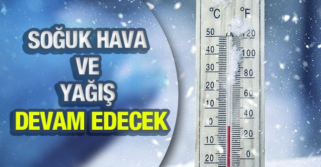 Dondurucu soğuklar sürecek! 5 gün yağmur var