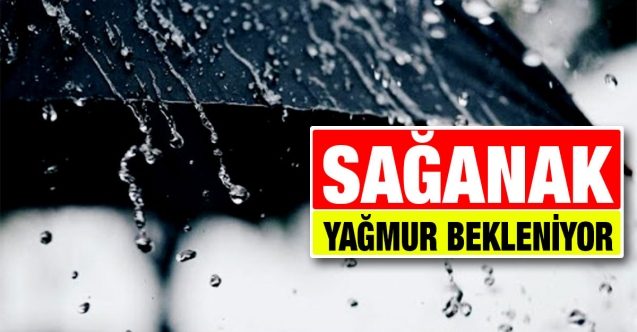 Hafta sonu yağmur var