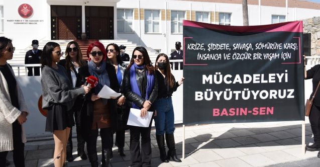 Meclis önünden mesaj verdiler
