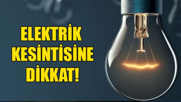 Girne’de elektrikler kesilecek