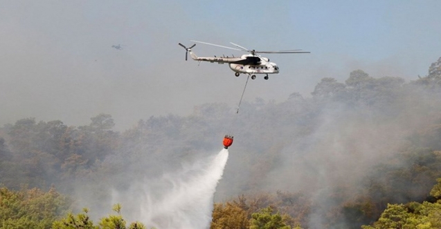 Yangın söndürülemiyor! BM ve Türkiye helikopter gönderdi