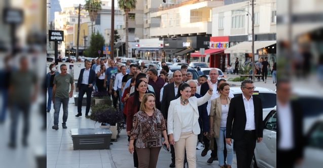İncirli’nin ilk yürüyüşü Dereboyu’ndan başladı
