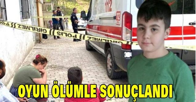 Tüfekle oyun, feci sonla bitti