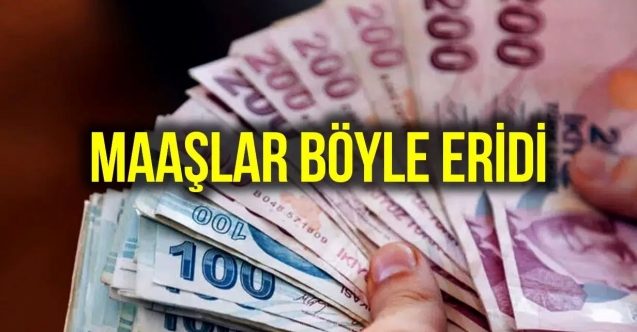 "Asgari ücretlinin 3 bin 863 TL kaybı var"