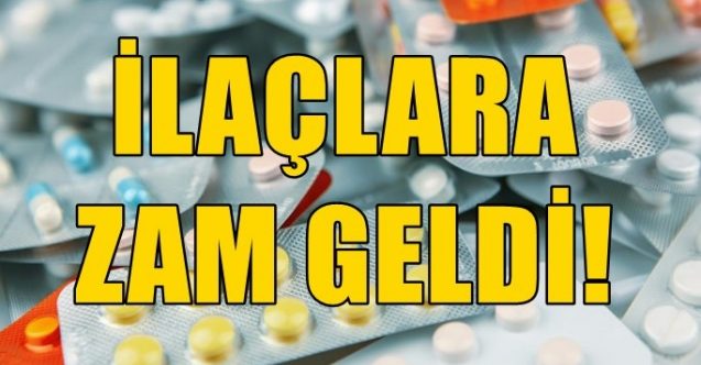 İlaçlara bir zam daha