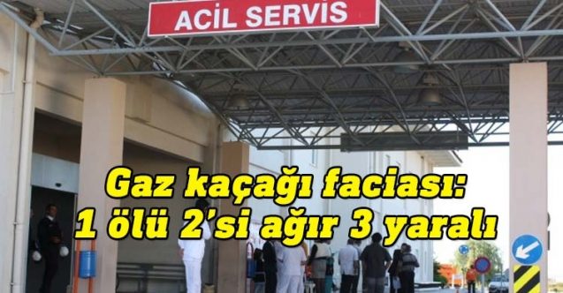 Mağusa'da gaz kaçağı faciası! Bir ölü, 3 kişi yoğun bakımda