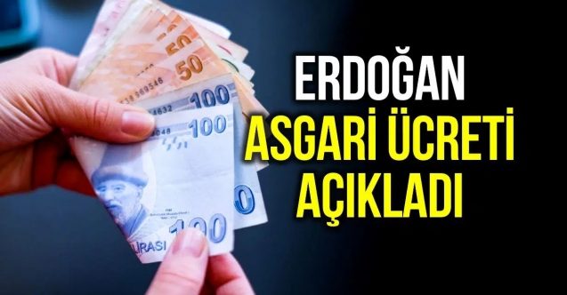 Türkiye'de yeni asgari ücret belli oldu