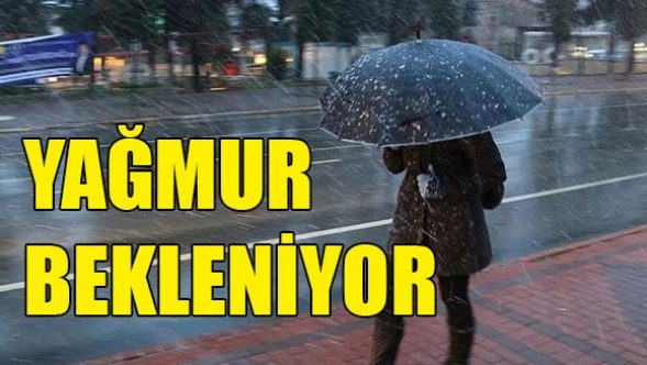 Yağmur bekleniyor