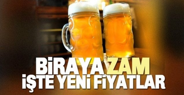 Bira da zamlandı