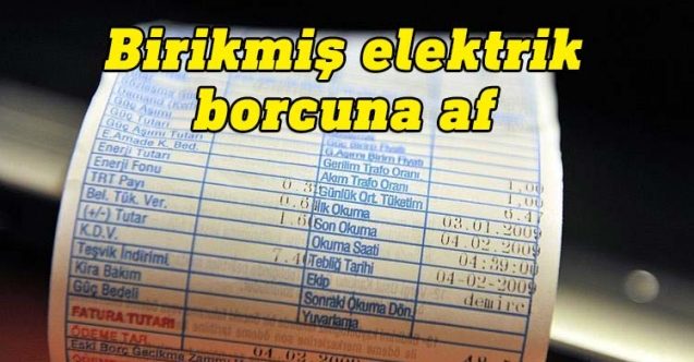 KIB-TEK borçlularına af müjdesi