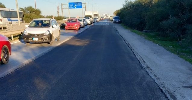 Lefkoşa Haspolat yolu yenilendi