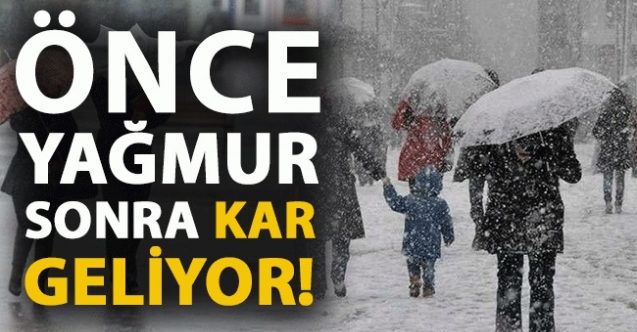 4 gün yağmur var, yine kar geliyor