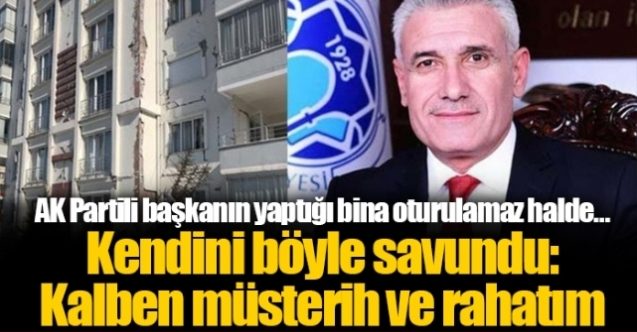 “Kalben müsterih ve rahatım”