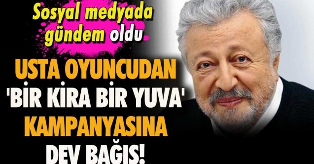 Metin Akpınar’dan büyük bağış