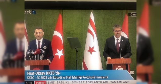 Mali protokol imzalandı: Türkiye'den KKTC'ye 9.5 milyar TL