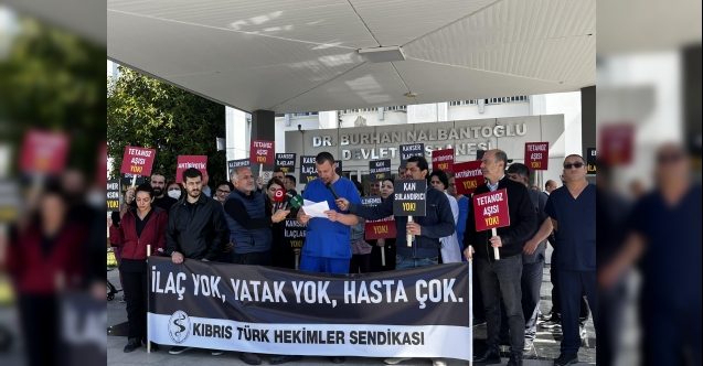 “İlaç yok, yatak yok, hasta çok”