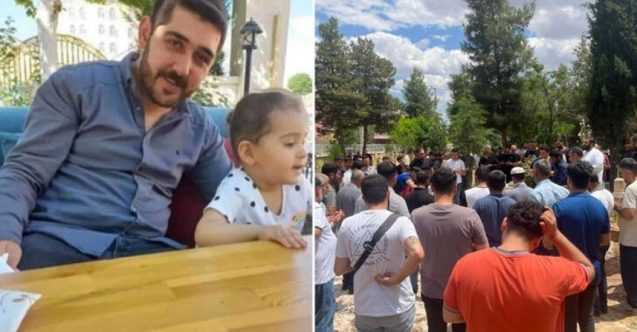 Baba ve 3 yaşındaki kızının acı sonu