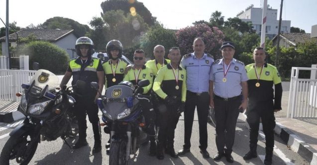 Polisin motorize ekipleri onurlandırıldı