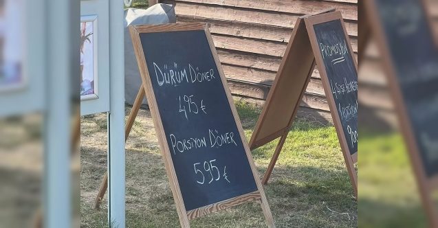500 Liraya dürüm döner!