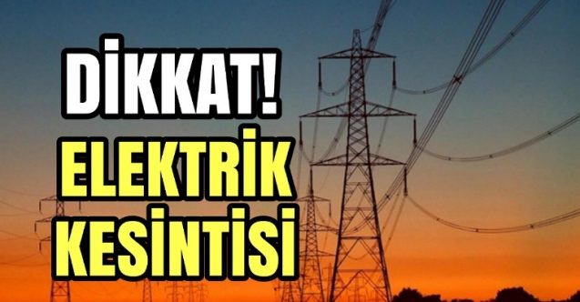 Lefkoşa'da elektrikler kesilecek