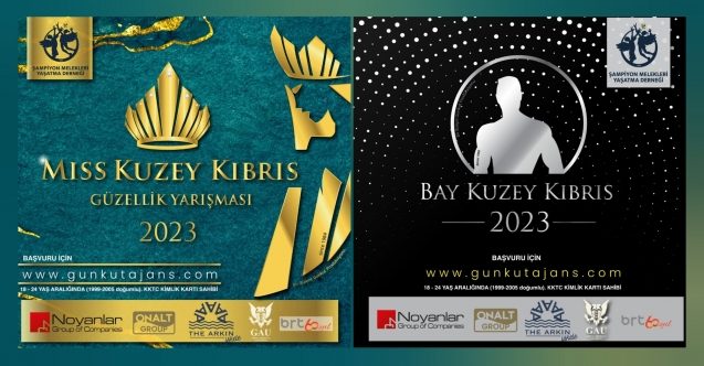 Miss Kuzey Kıbrıs ve Bay Kuzey Kıbrıs için başvurular devam ediyor