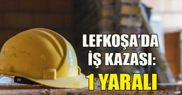 Sanayi Bölgesinde iş kazası