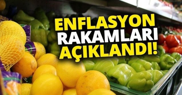 Türkiye'de enflasyon rakamları açıklandı