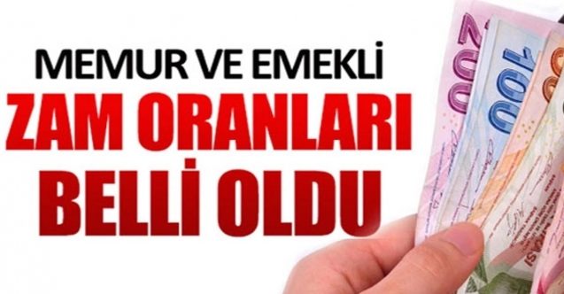 Türkiye'de memurların zam oranı belli oldu