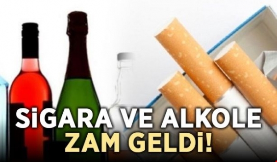 Türkiye’de Sigara Ve Alkole Zam