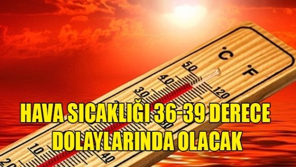 Sıcak hava sürecek