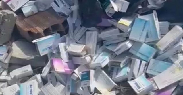 İlaçlar yine arazide çıktı