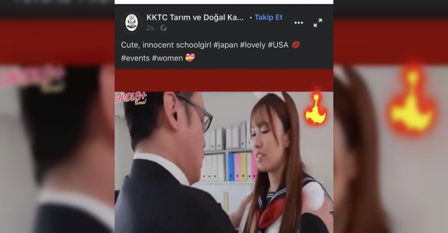 Tarım Bakanlığı‘nın hesabından cinsel içerikli paylaşımlar