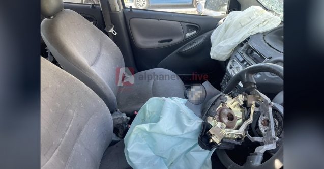 Arızalı Takata hava yastığı patladı
