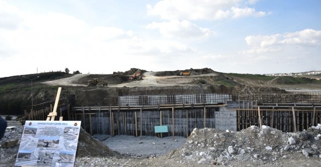 Köprülü kavşak projesi için patlatma yapılacak