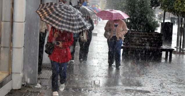 Yağmurlu havaya 5 gün ara