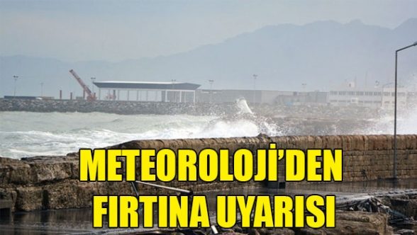 Fırtına uyarısı