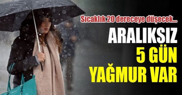 Her gün yağmur var