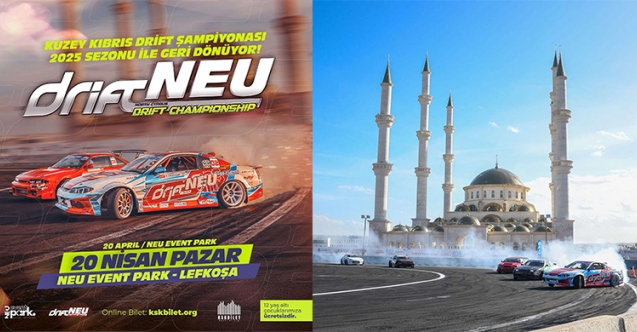 Lastikler NEU Event Parkta yanacak