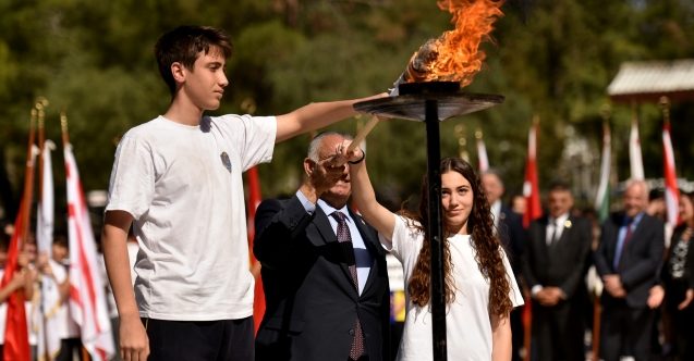 19 Mayıs meşalesi yakıldı