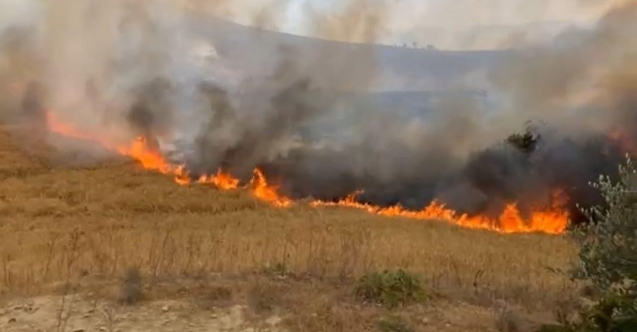 Avtepe'de korkutan yangın