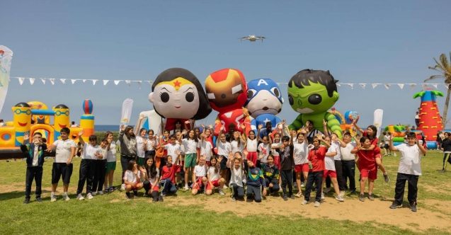 Minikler Merit Çocuk Şenliği'nde eğlendi