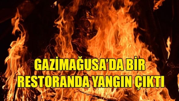 Restoranda yangın