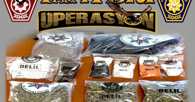 Tanyeri Operasyonu’nda 2 kilo uyuşturucu