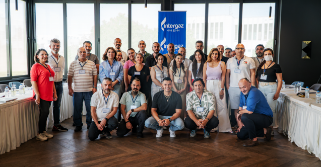 İntergaz ve grup şirketlerinden takım ruhu eğitimi