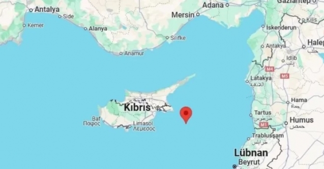 Kıbrıs açıklarında deprem