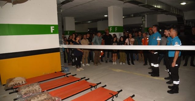 Mağusa'da sığınak tatbikatı: "Her türlü senaryoya karşı hazırız"