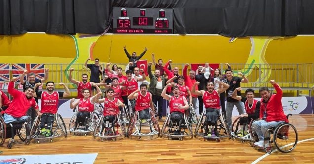 Vakıflar Tekerlekli Sandalye Basketbol Takımı Oyuncularından Tarihi Başarı