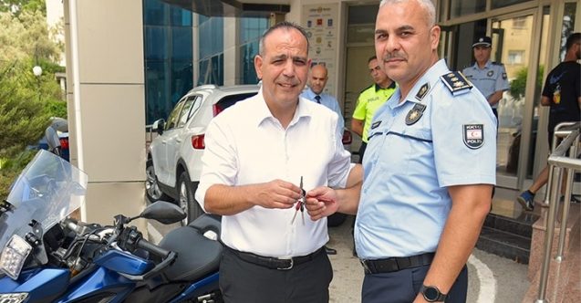 LTB'den polise motosiklet bağışı